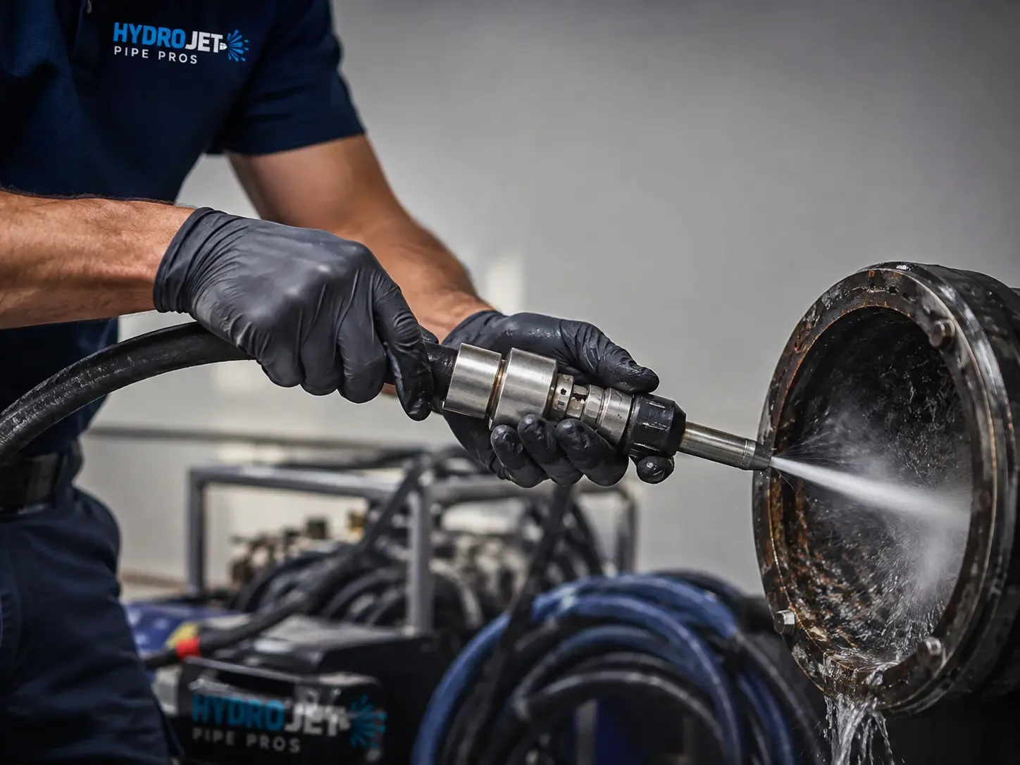 Hydro Jet Pipe Descaling in Platina, CA